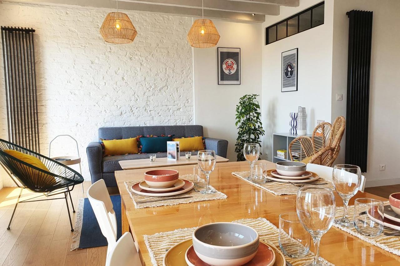 Le Loft Perret 62M2 - 4 Pers Volcan Et Halles Centrales Lägenhet Le Havre Exteriör bild